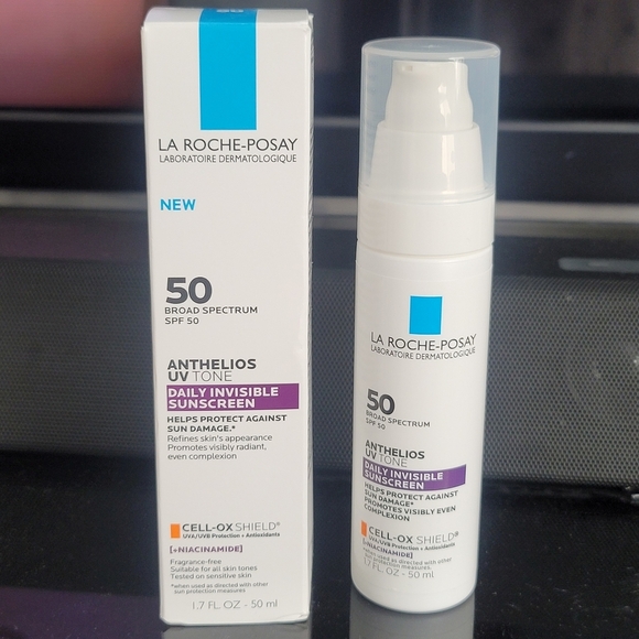 New LA ROCHE-POSAY SPF 50 Sunscreen With Niacinamide 50 Ml - Picture 1 of 12
